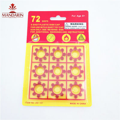 Novelty Toys Gun Fireworks , 121 Cowboy Cap 8 Shots Plastic Ring Caps