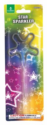 7 Inch Plum Blossom Shape Handheld Sparklers Firework , Electric Cold Spark Fireworks