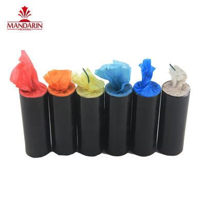 Festival Colorful Smoke Bomb 50 Seconds Smoke Fountain Fireworks Customized