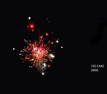 15 Shots 200g Cake Fireworks From Liuyang High Quality Chinese Pyrotechnic With Special Effects
