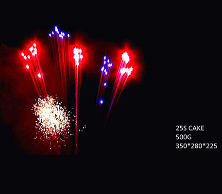 Custom Pyrotechnic 25 Shots New Year Outdoor Classic Consumer Cake Fireworks For Sale