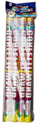 Metallic Heart Paper Party Confetti Cannon 35cm For Birthday