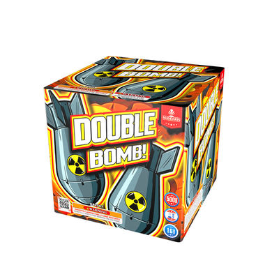 OEM Cake Fireworks , Customized 16 Shots Cakes With 32 Huge Breaks