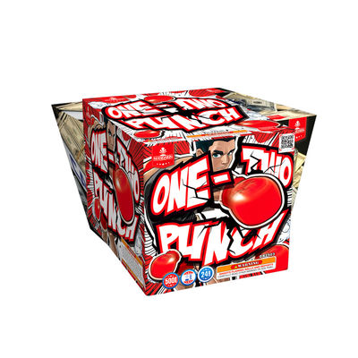 0.087 CBM 500G 24 Shots Cake Fireworks , 23S Consumer Pyrotechnics