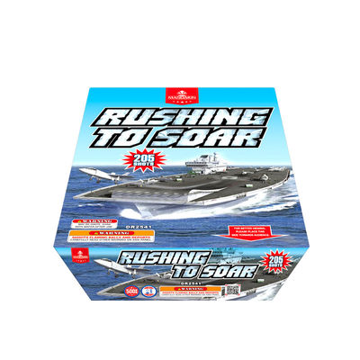 Wholesales Liuyang High Quality 205 Shots Cake Standard 500G Fireworks