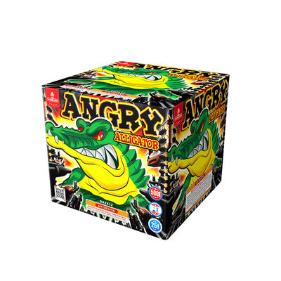 Hunan Liuyang Fireworks , OEM Brocade Crown 25 Shots Cake Fireworks