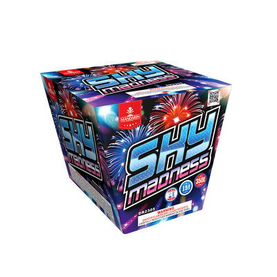 350g Sky Madness Consumer Cake Fireworks 15 Shots  Salute Customized