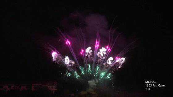 130 Shots Professional Pyrotechnics Fireworks AFSL Certified