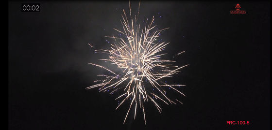 Custom 1.4g Un0336 100 Shots Cake Fireworks CE Certified