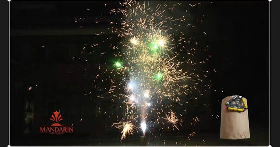 Chinese Pyrotechnics Round Rotary Fountain Fireworks