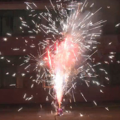 Ground Spinning Little Bear Toy Fireworks Pyrotechnic Fountains Pyro Sparkler